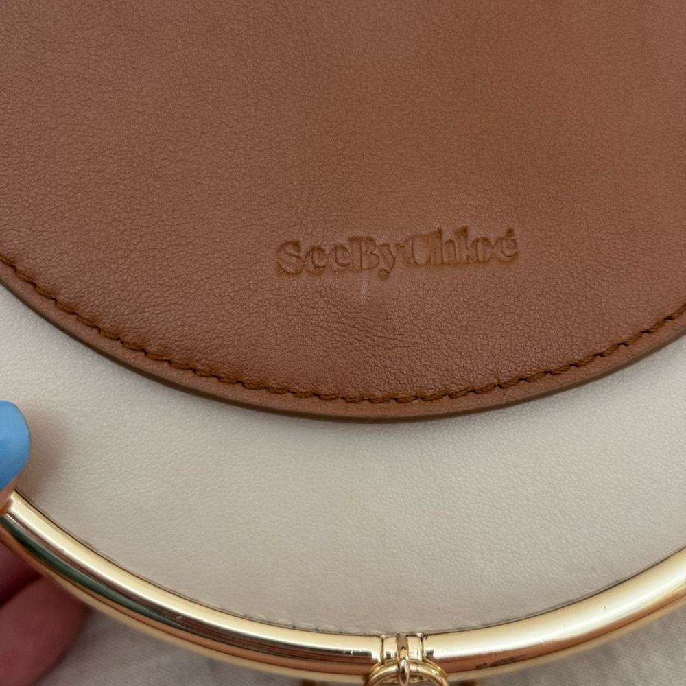 See By Chloé crossbody bag, gold hardware, multi color - Picture 2 of 14